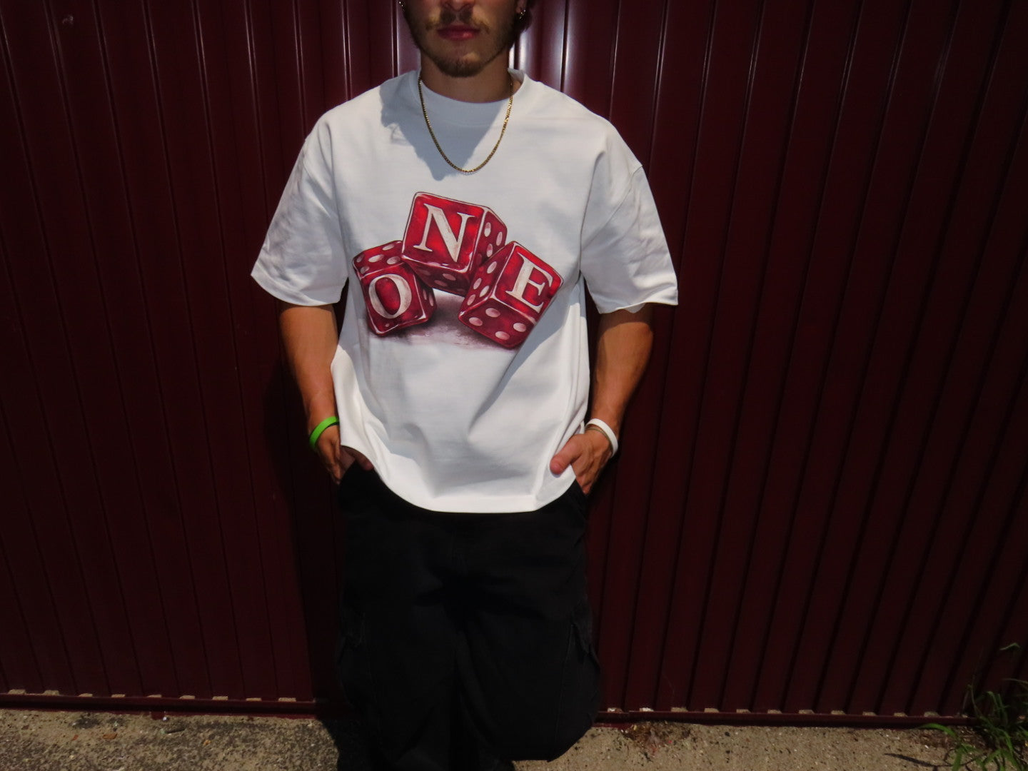 ROLL THE DICE OVERSIZED TEE