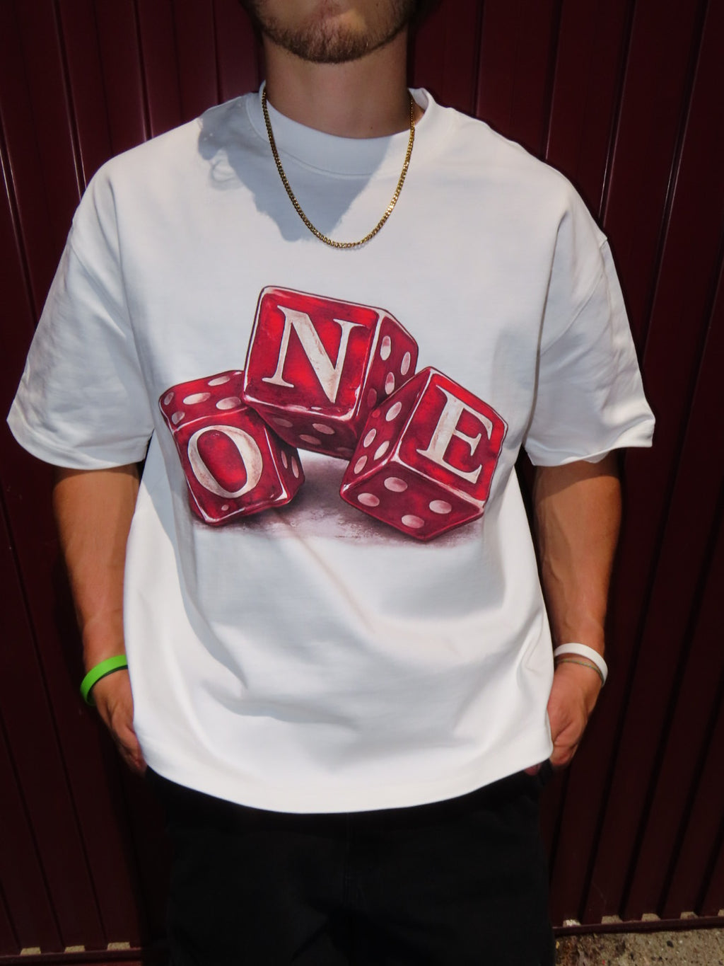 ROLL THE DICE OVERSIZED TEE