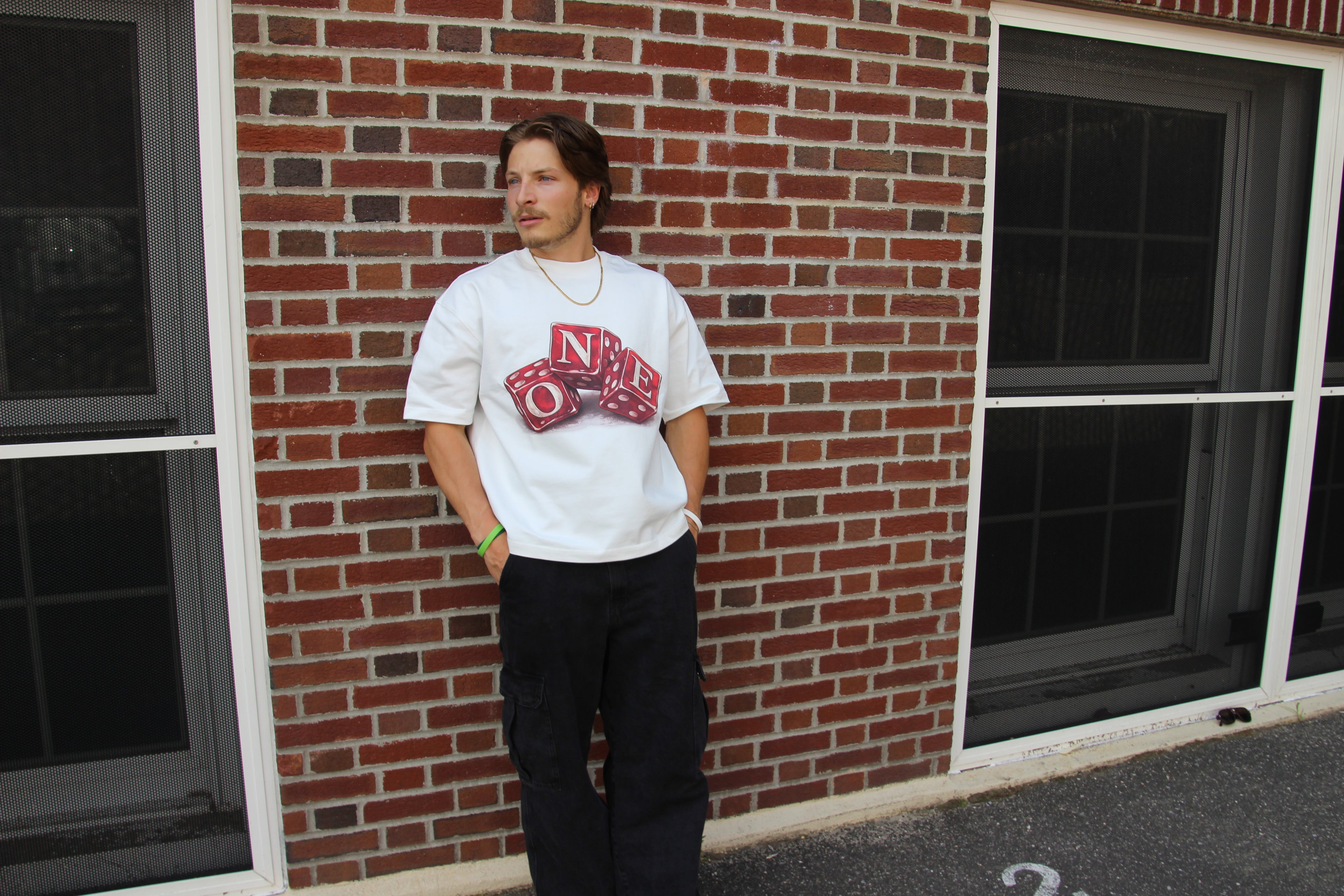 ROLL THE DICE OVERSIZED TEE